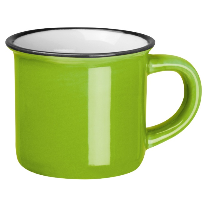 Reklámajándék: Eszpresszó csésze, 60ml, zöld
