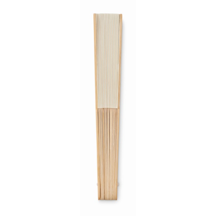 Fanny Paper bambusz legyező, bézs