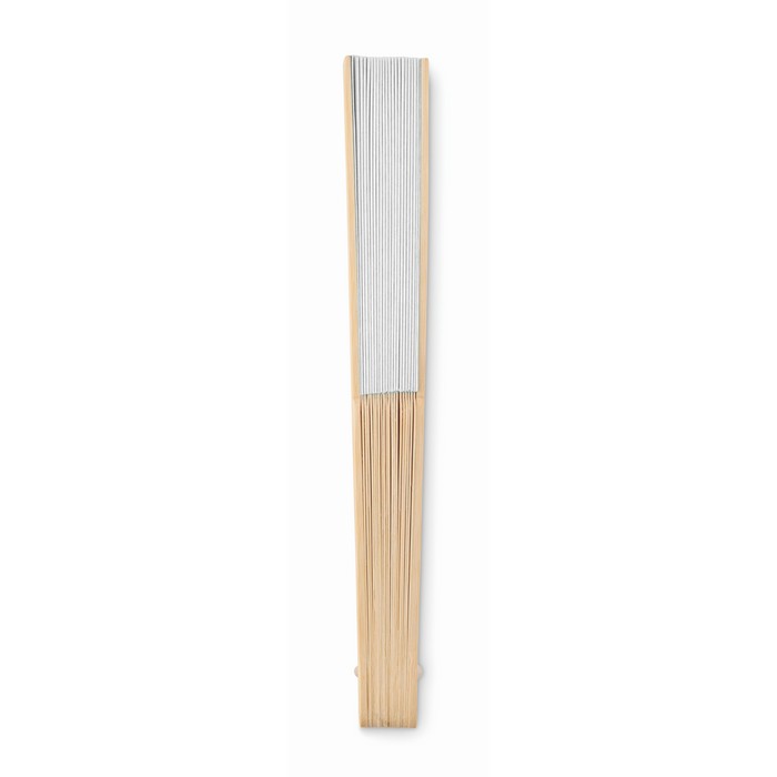 Fanny Paper bambusz legyező, fehér