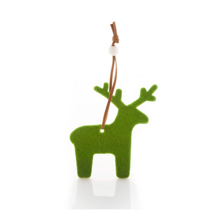 Fantasy karácsonyi figurák, rénszarvas, zöld