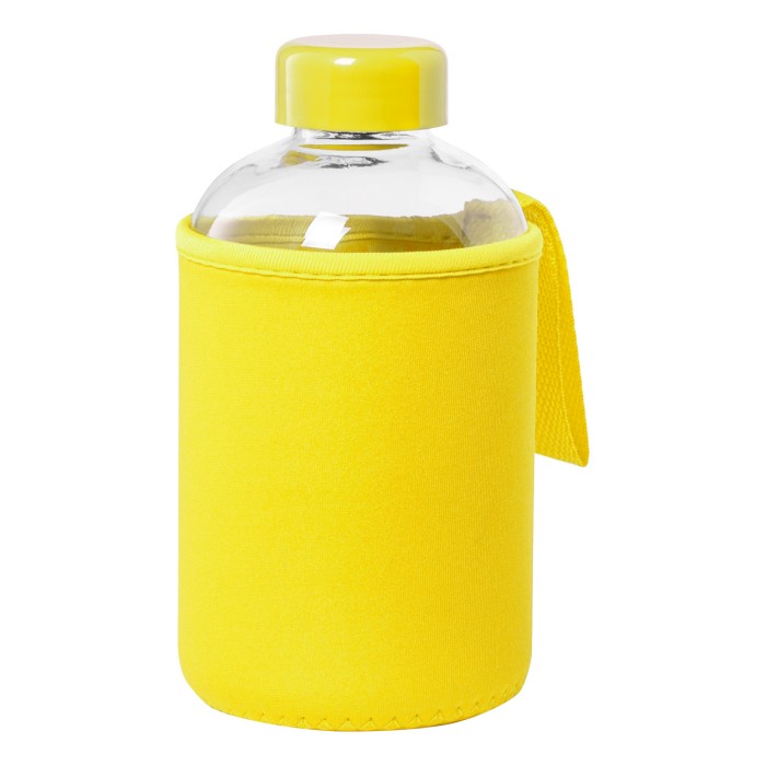 Flaber üveg sportkulacs, 600 ml, sárga