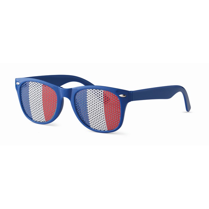 Flag Fun napszemüveg mintás lencsével, kék
