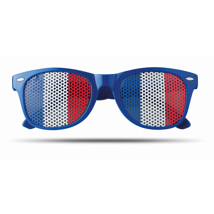 Flag Fun napszemüveg mintás lencsével, kék