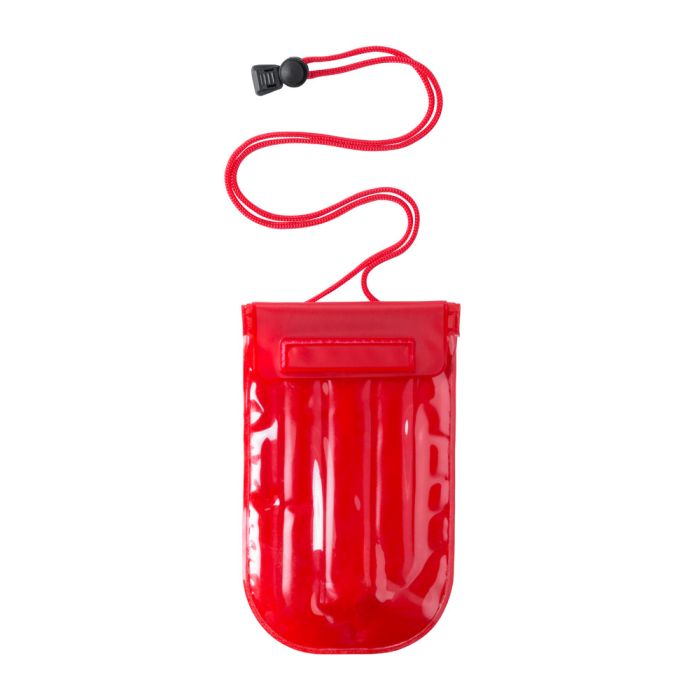 Flextar vízálló mobiltartó, piros