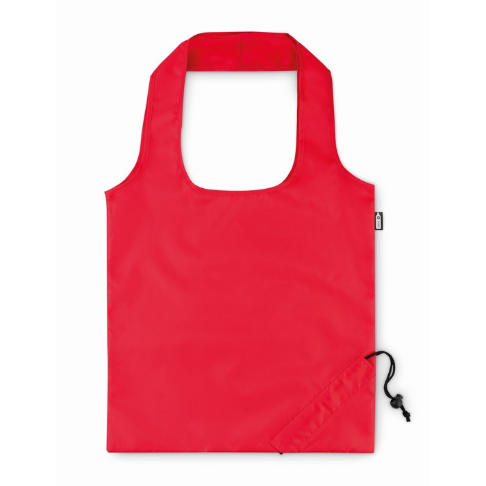 Foldpet összehajtható RPET táska, piros