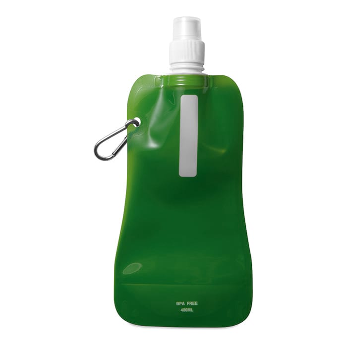 Gates összehajtható vizes palack, zöld