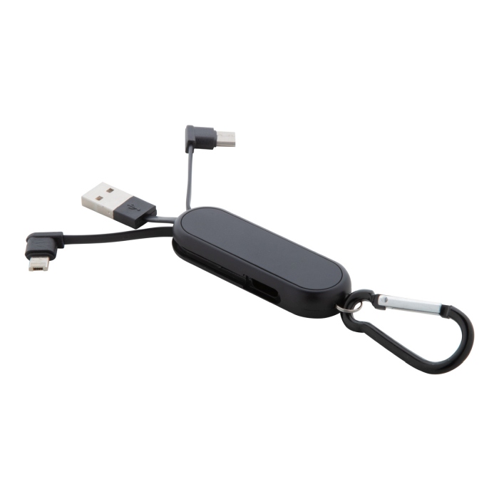 Gatil USB töltő kábel, fekete