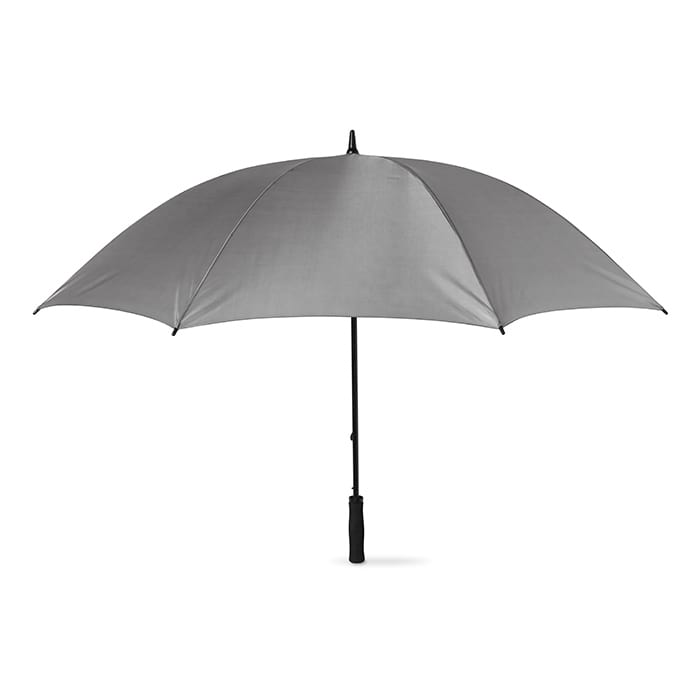 Gruso szélálló reklám esernyő, szürke
