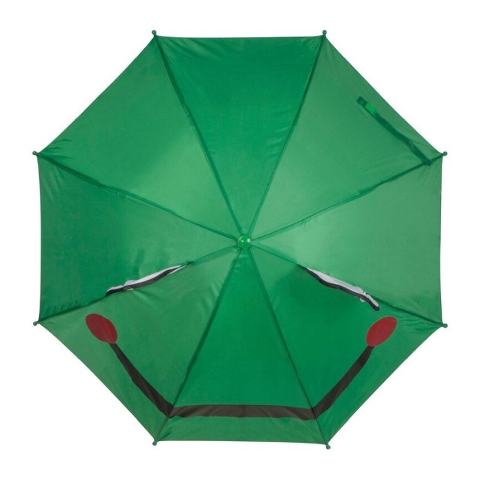 Reklámajándék: Gyerek reklám esernyő, zöld