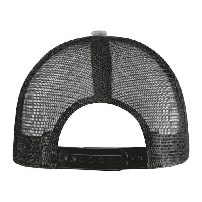 Reklámajándék: Hálós reklám baseball sapka, 6 panel, fekete