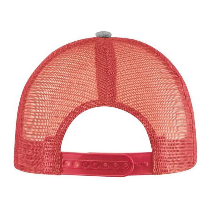 Reklámajándék: Hálós reklám baseball sapka, 6 panel, piros