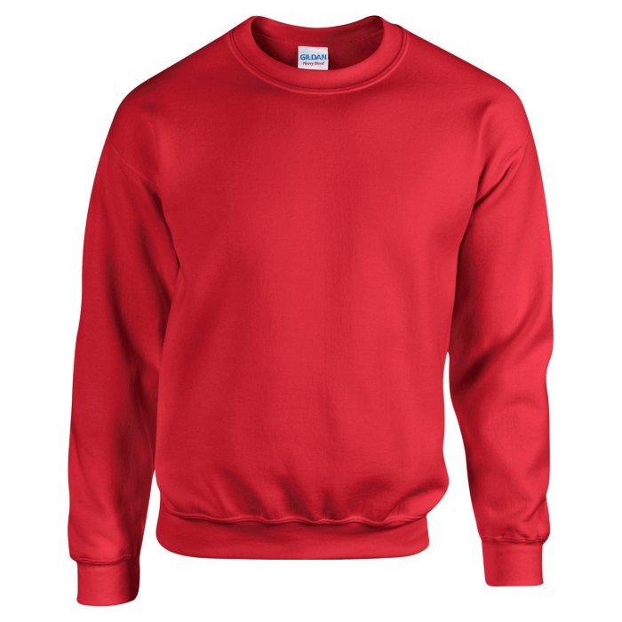 HB Crewneck pulóver, piros