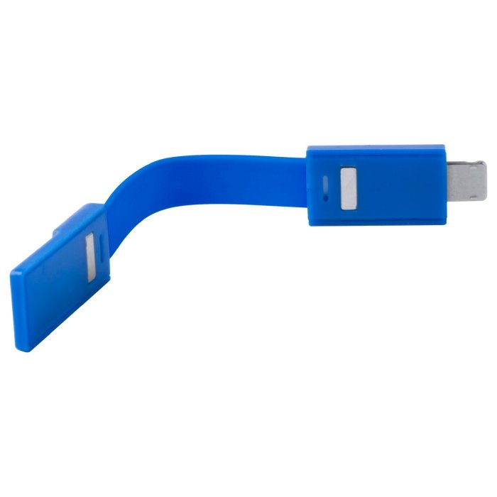 Holnier USB töltős kulcstartó, kék