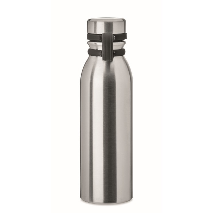 Iceland Lux duplafalú palack, 600 ml, ezüst
