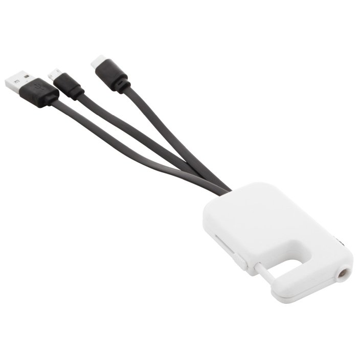 Ionos USB töltőkábel, fehér