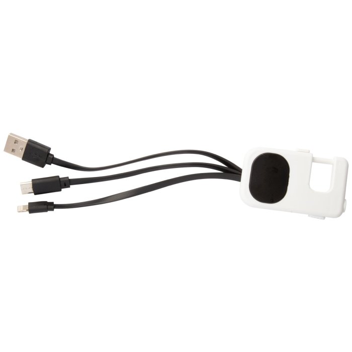 Ionos USB töltőkábel, fehér