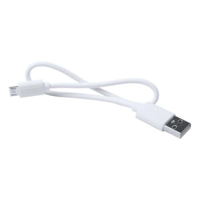 Kinsper USB power bank, fehér