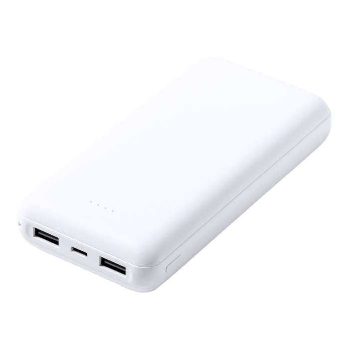 Kiubert power bank, fehér