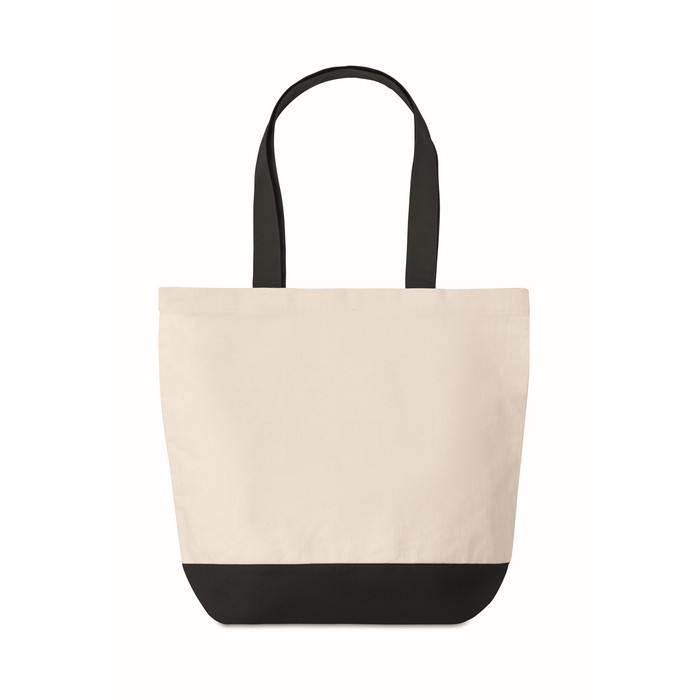 Kleuren Bag vászon strandtáska, 280 g, fekete