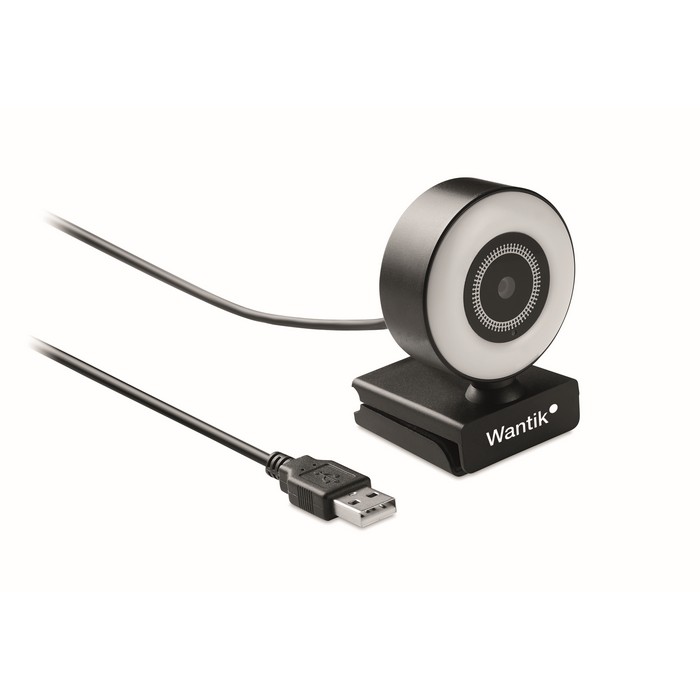 Lagani 1080p hd webkamera + fénygyűrű, fekete