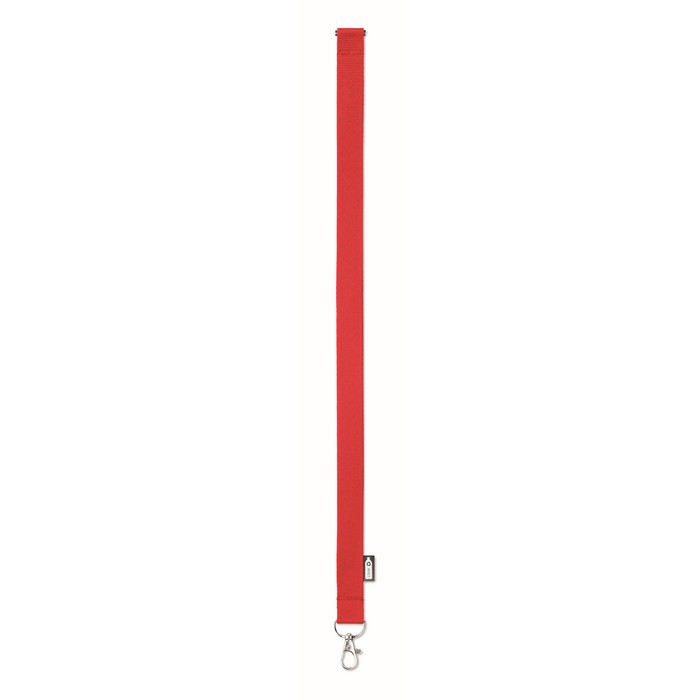 Lany RPET nyakpánt, 20 mm széles, piros