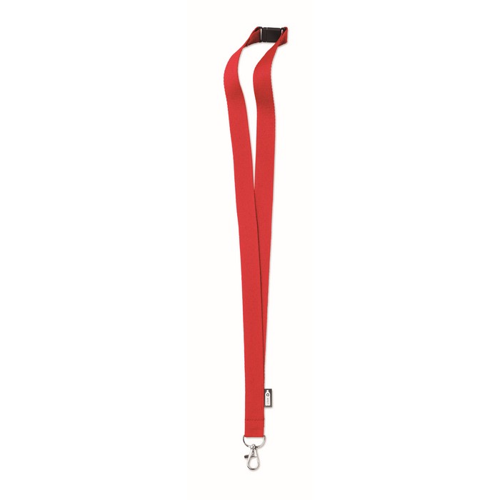 Lany RPET nyakpánt, 20 mm széles, piros