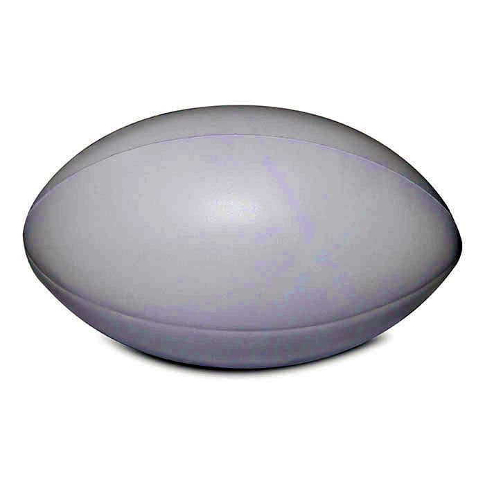Maderos rugby labda alakú stesszoldó, fehér