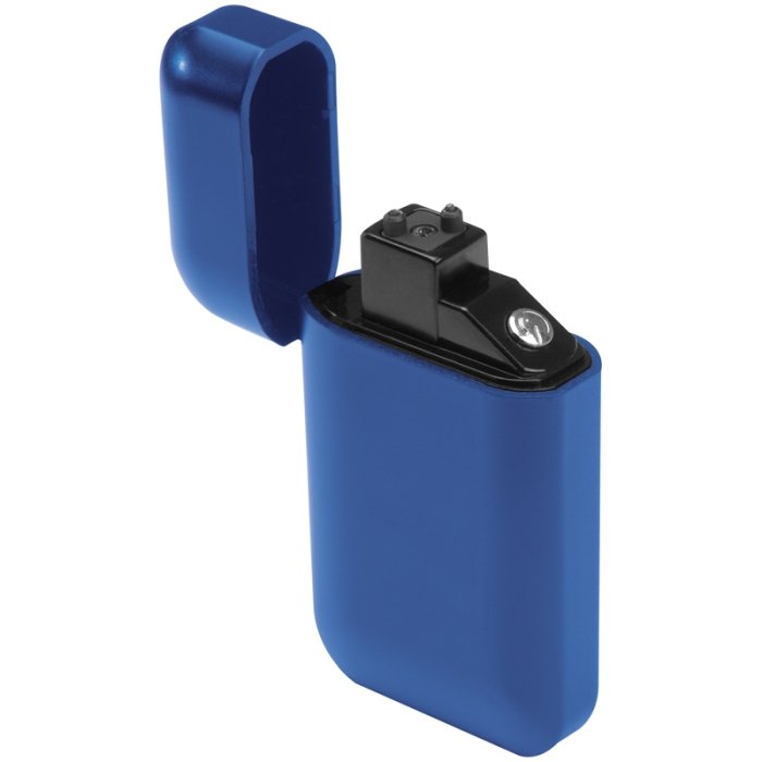Matt USB öngyújtó, kék