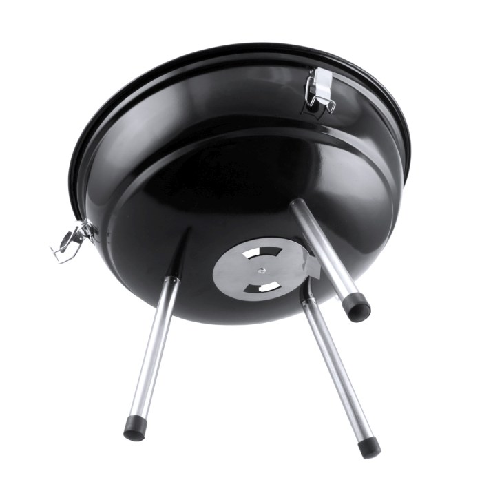 Mayrax BBQ grill, fekete