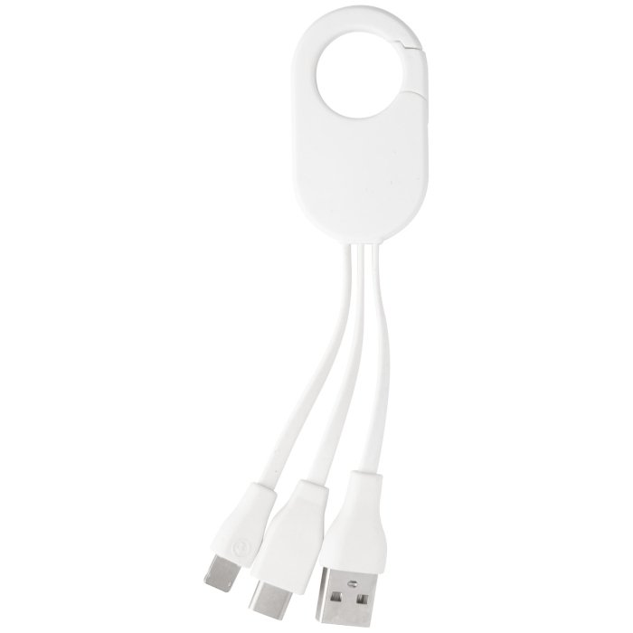 Mirlox USB töltő, fehér