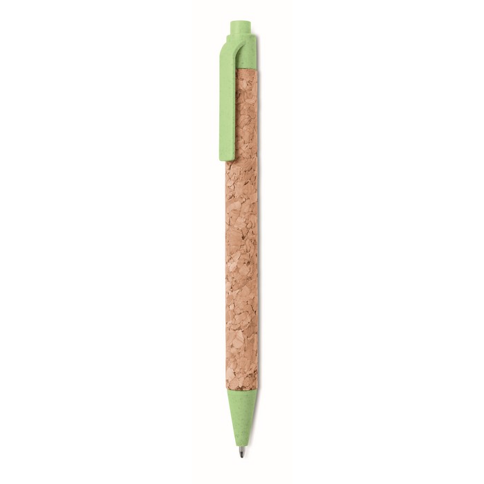 Montado parafa/szalma/abs reklám toll, zöld