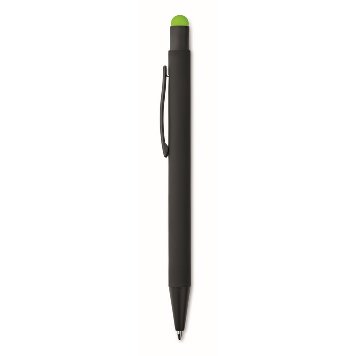 Negrito alumínium érintőceruzás toll, zöld