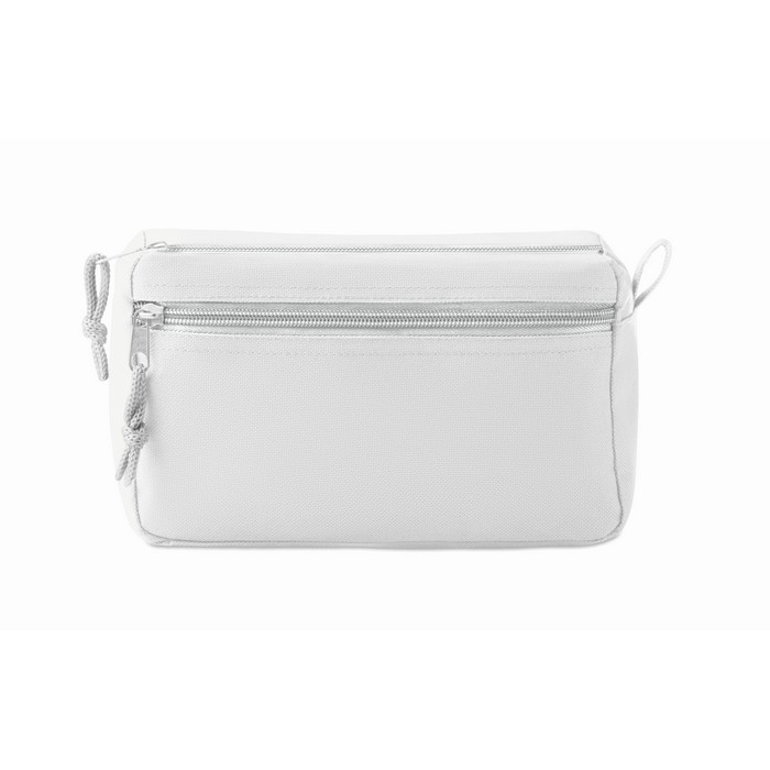 New & Smart pvc-mentes kozmetikai táska, fehér