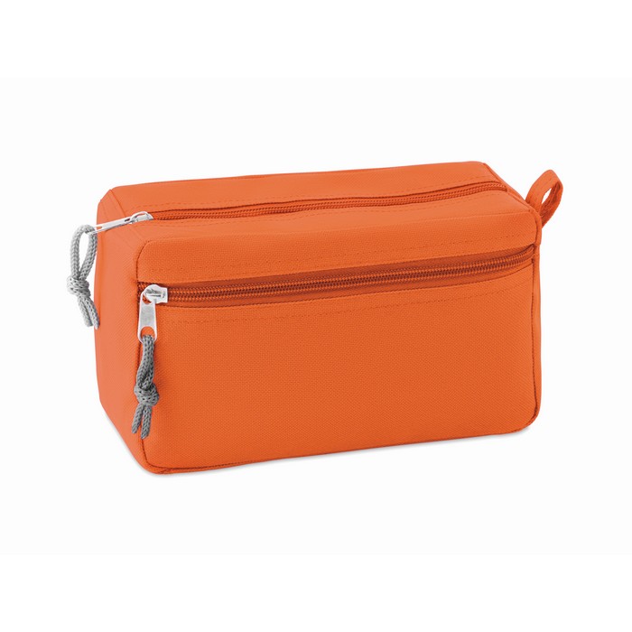 New & Smart pvc-mentes kozmetikai táska, narancssárga