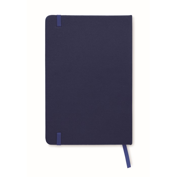 Note RPET A5 notesz 600D RPET borítással, kék