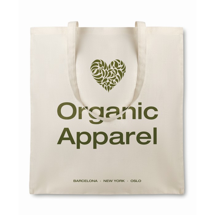 organikusanic Cottonel biopamut bevásárlótáska 105 gr, bézs