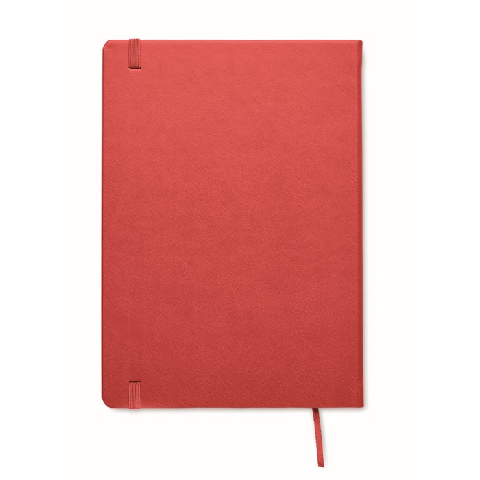 Ours A5 újrahasznosított jegyzetfüzet, piros