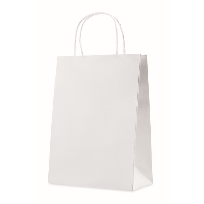 Paper Medium papír táska. közepes 150 gr/m², fehér