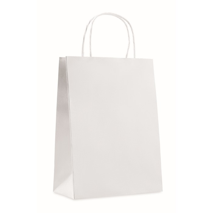 Paper Medium papír táska. közepes 150 gr/m², fehér