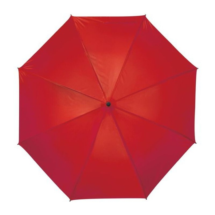 Reklámajándék: Pongee selyem automata reklám esernyő, piros