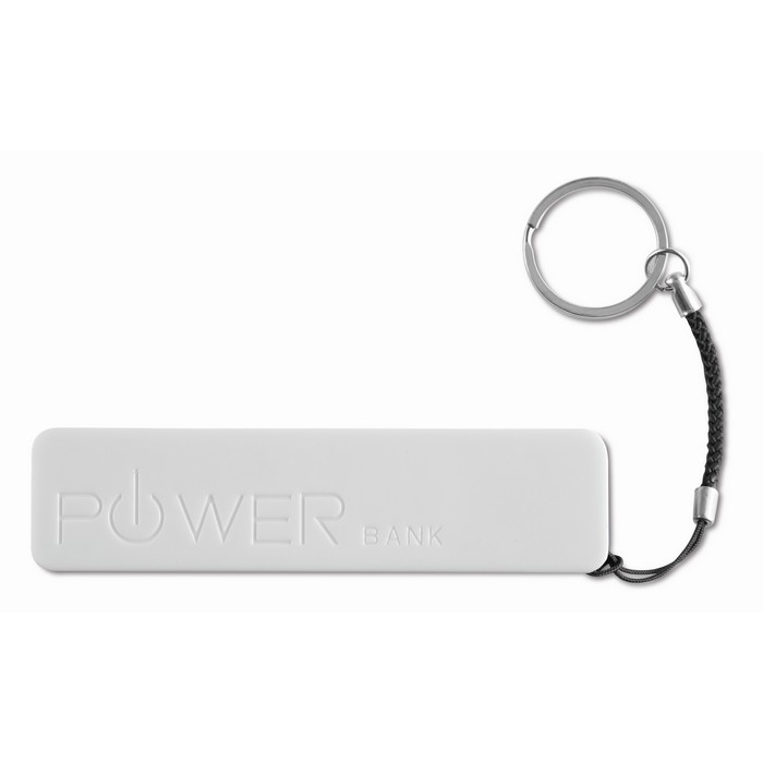 Power Mate vékony külső akkumulátor, fehér