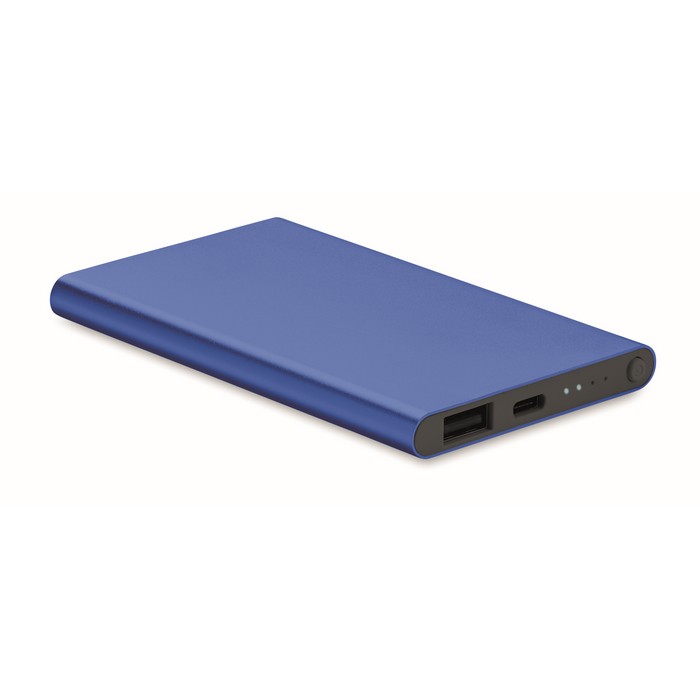 Powerflat C 4000 mah powerbank, c csatl., kék