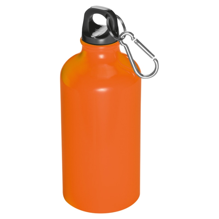 Reklámajándék: Reklám ivópalack, 500 ml, narancssárga