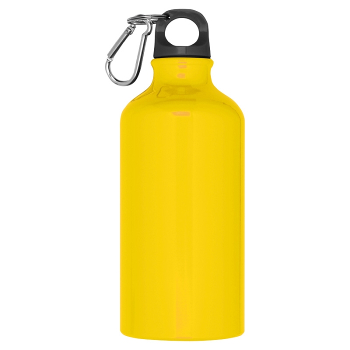 Reklámajándék: Reklám ivópalack, 500 ml, sárga