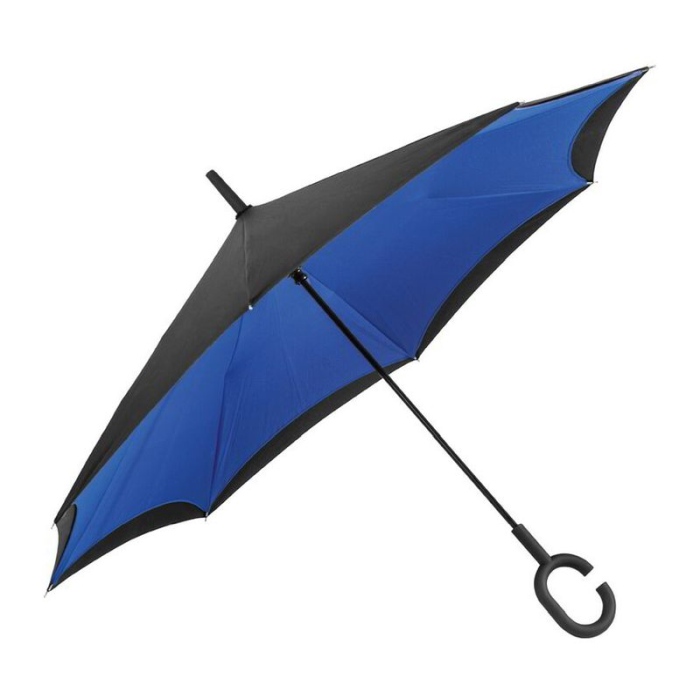 Reklámajándék: REVERSE reklám esernyő, kék