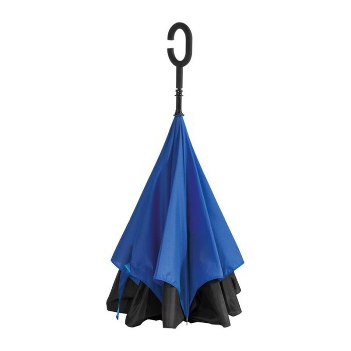 Reklámajándék: REVERSE reklám esernyő, kék