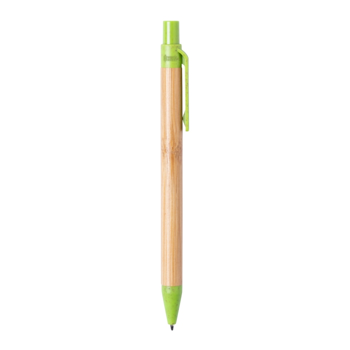Roak bambusz golyóstoll, lime zöld
