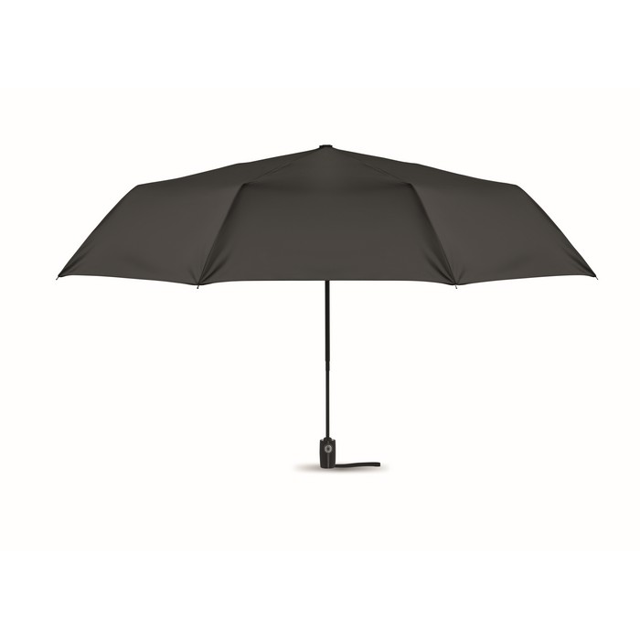 Rochester szélálló reklám esernyő, fekete