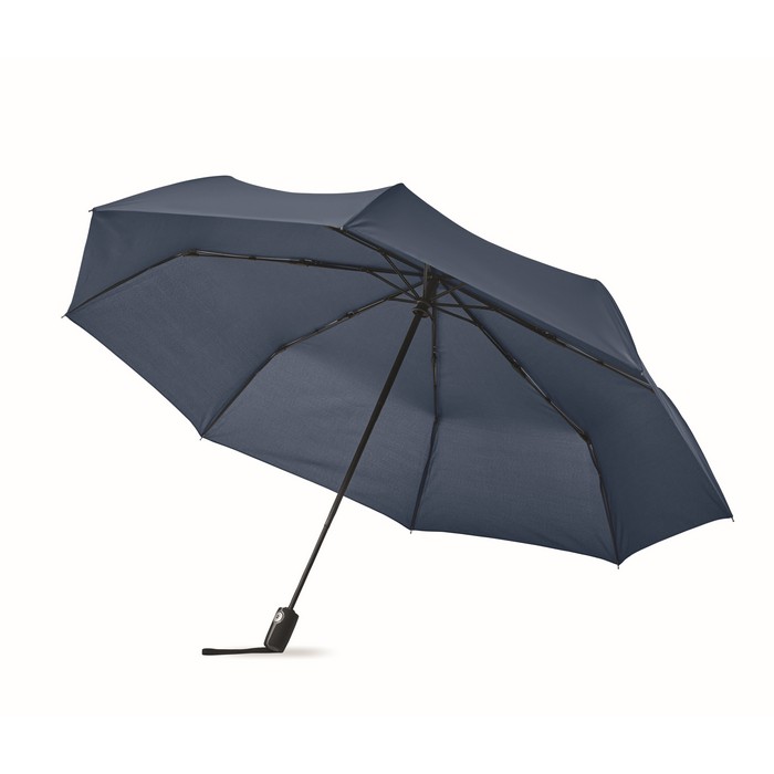 Rochester szélálló reklám esernyő, kék