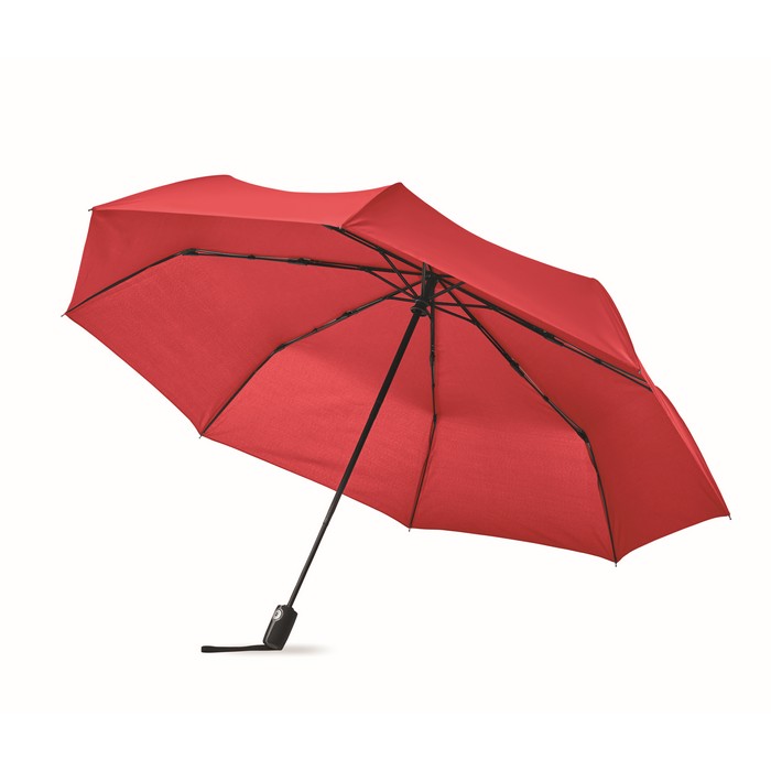 Rochester szélálló reklám esernyő, piros